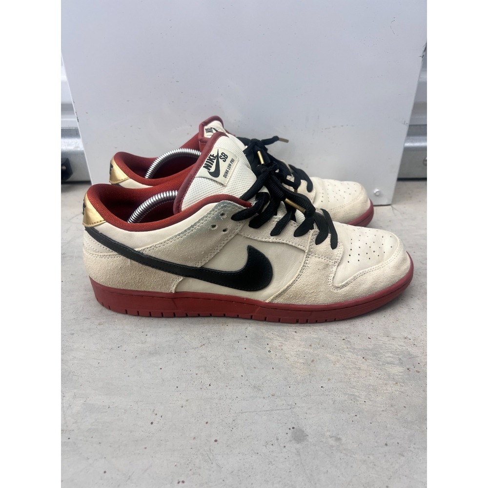 Nike SB Dunk Low Pro 'Muslin' BQ6817-100 Sneaker Mens US 11 Beige Casual Shoes